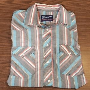 Vintage Wrangler Pearl Button Long Sleeve